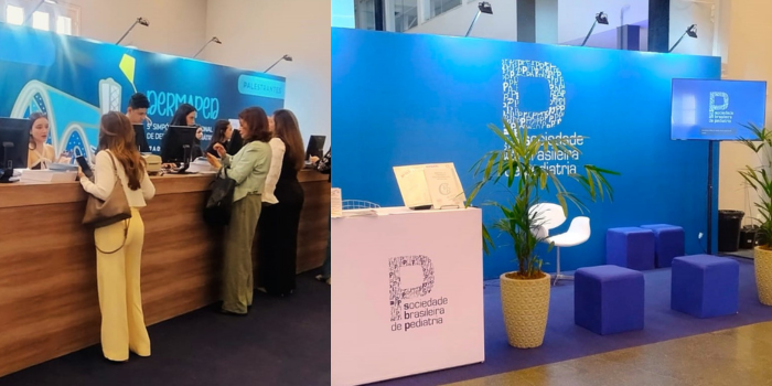 Montagem de estandes no DERMAPED: sofisticação e eficiência para o setor médico