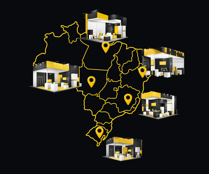 Planejar os stands com antecedência não é luxo, é estratégia.